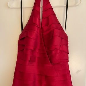 BEBE Red Dress Size XS